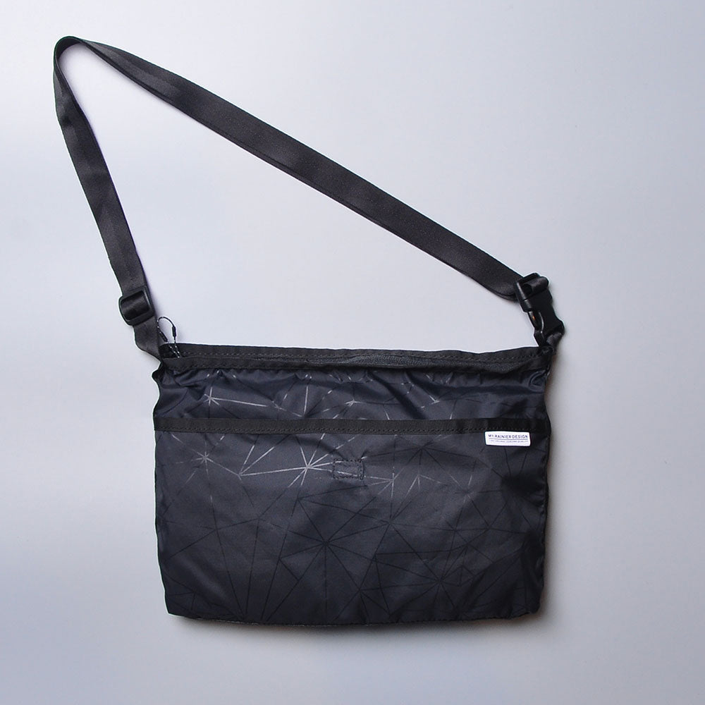 Rainier Messenger Bag - Black