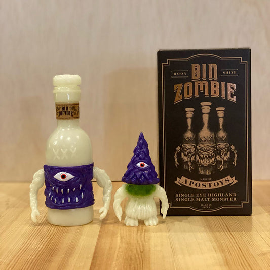 Sofvi APOSTOYS 蓄光 ソフビ BIN ZOMBIE