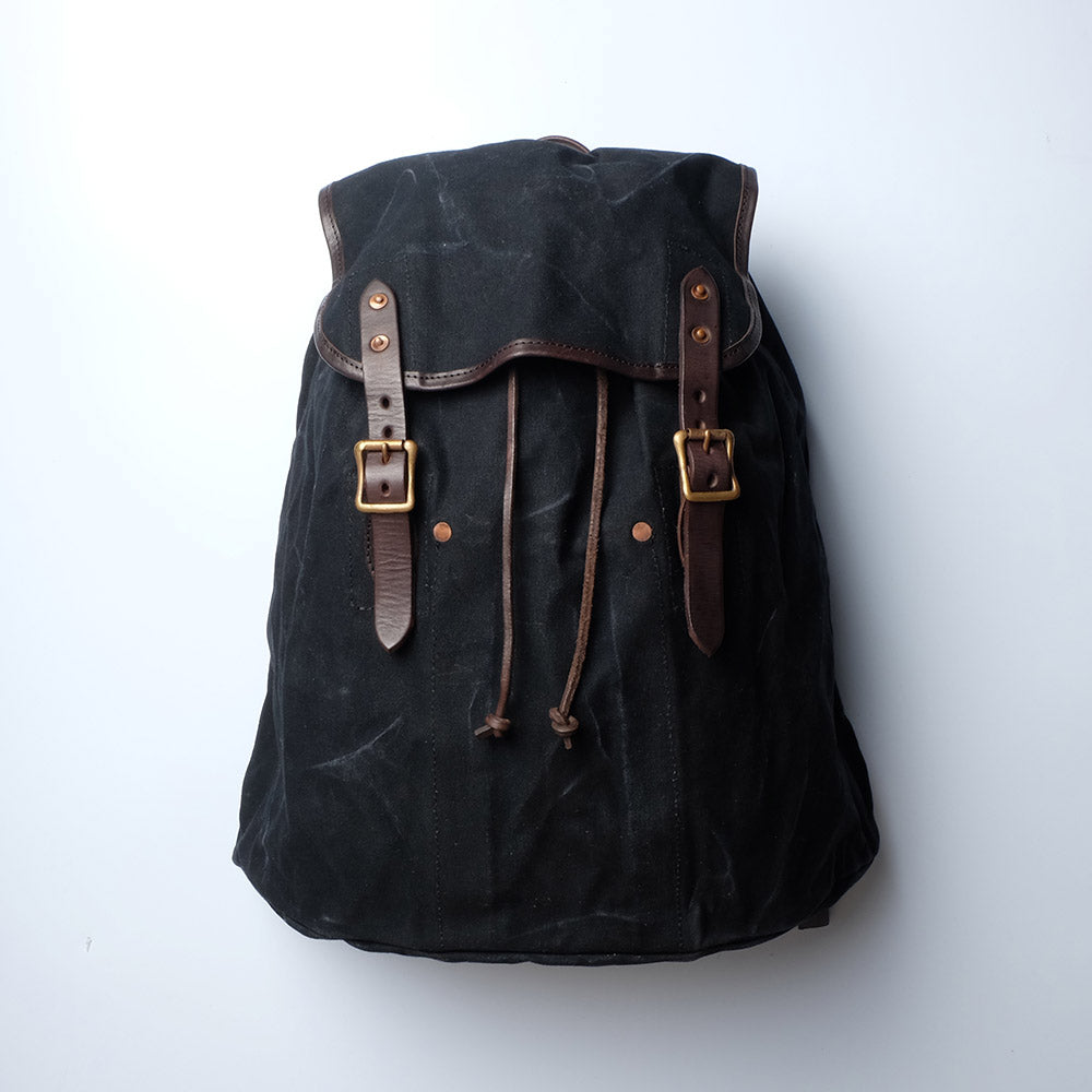 Vasco Canvas x Leather Amry Rucksack Type II – WANDERS*